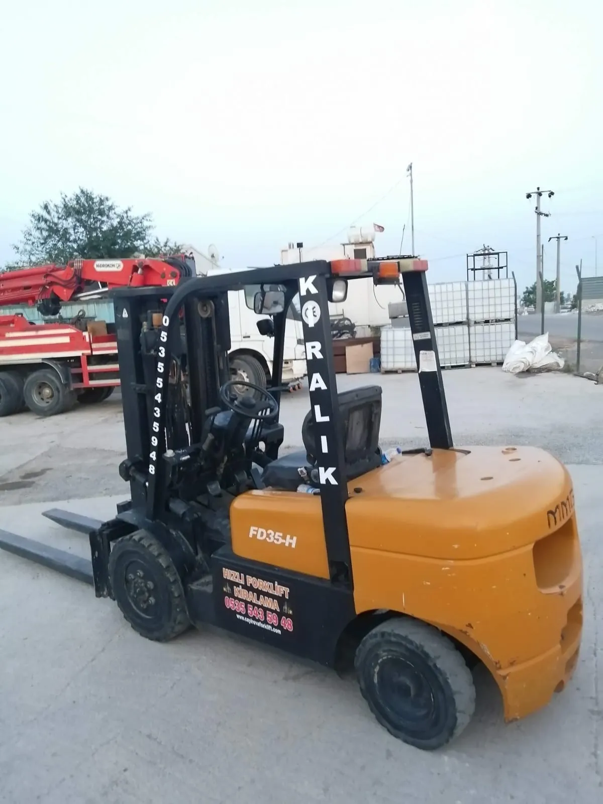 Çayırova kiralık forklift - Profesyonel kiralık forklift hizmetleri